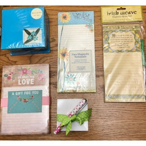 Note Pads Bundle Lot 5 Pieces New Gifts